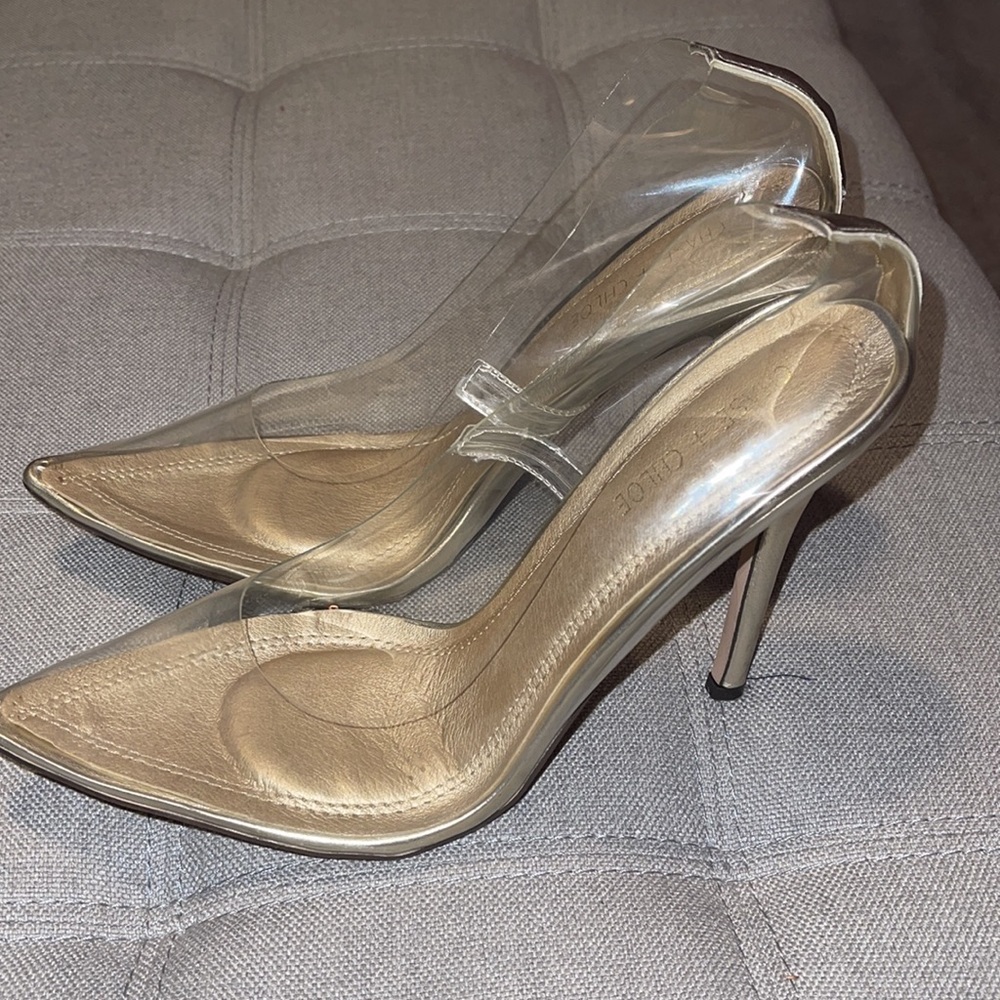 Clear Gold Pump - image 2